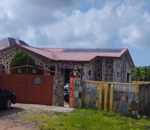 Solar installation at Low Cost, Winneba - Central Region